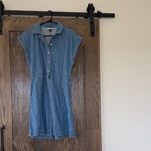 Universal Thread Blue Denim Mini Dress